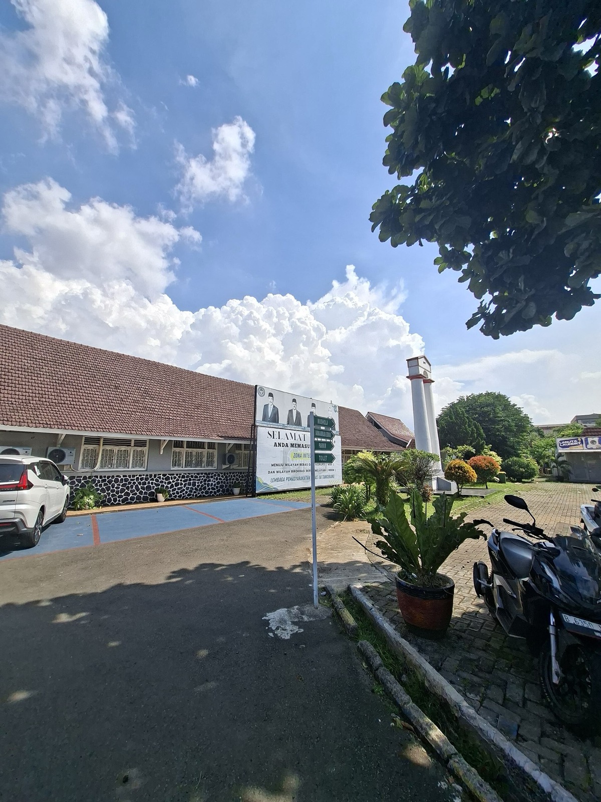 Area masuk Lembaga Pemasyarakatan di Kota Tangerang