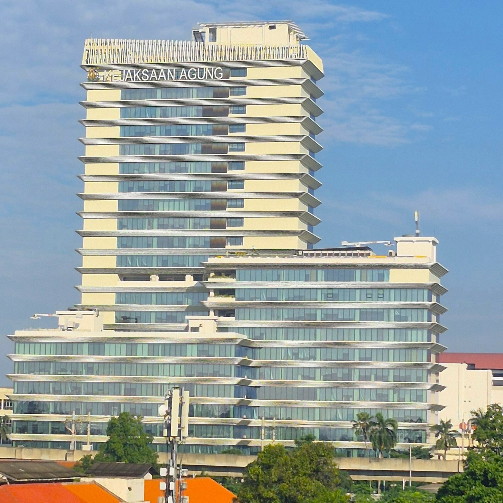Gedung Kejaksaan Agung Republik Indonesia di Jakarta, 2025